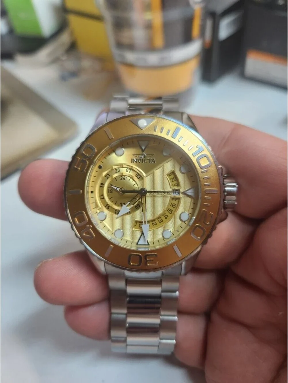 Invicta Grand Diver Automatic Men's Watch - 52mm, Steel (47543)